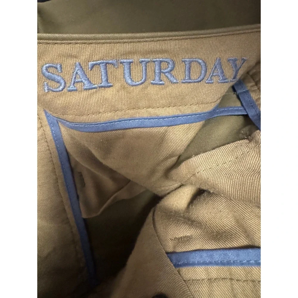 Bonobos Saturday Slim Fit Chino Pants Mens 32x30 Olive Brown Business Casual